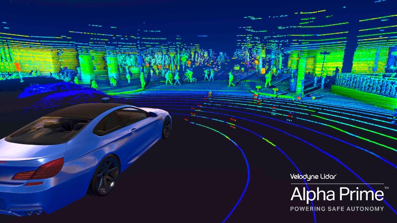 Alpha Prime from Velodyne Lidar to sharpen self-driving car perception